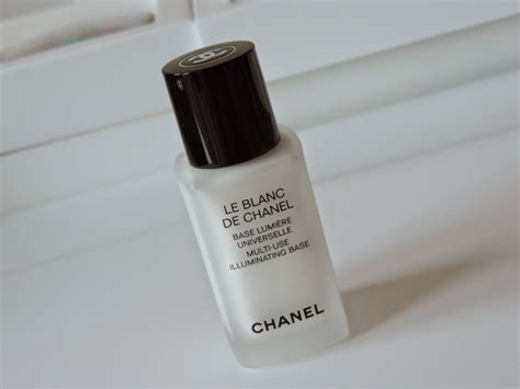 le blanc de chanel sheer illuminating base 30ml/1oz review|le blanc de chanel makeup.